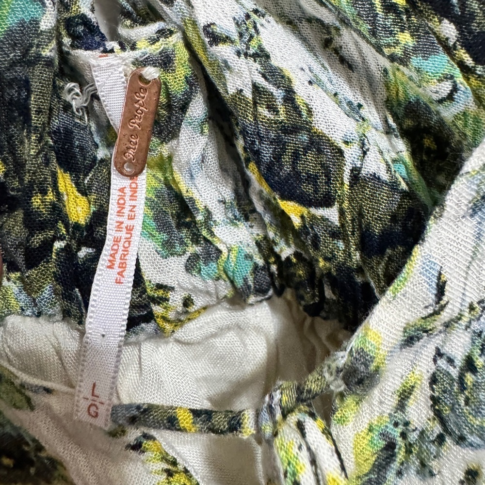 Free People Floral Dress Woman’s Size Large - Picture 4 of 4
